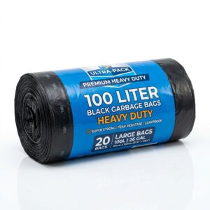 Saco de Lixo 100L - Pacote 50un